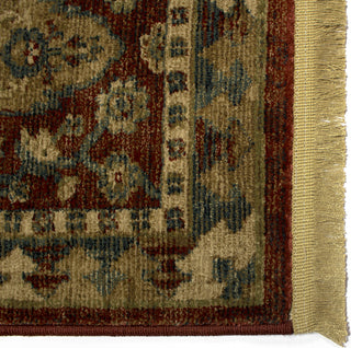 Orian Rugs Voyage Bombay Claret Area Rug Close up
