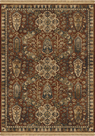 Orian Rugs Voyage Bombay Claret Area Rug main image