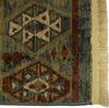 Orian Rugs Voyage Tribal Panel Teawash Area Rug Close up