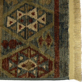Orian Rugs Voyage Tribal Panel Teawash Area Rug Close up