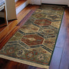 Orian Rugs Voyage Tribal Panel Teawash Area Rug Lifestyle Image