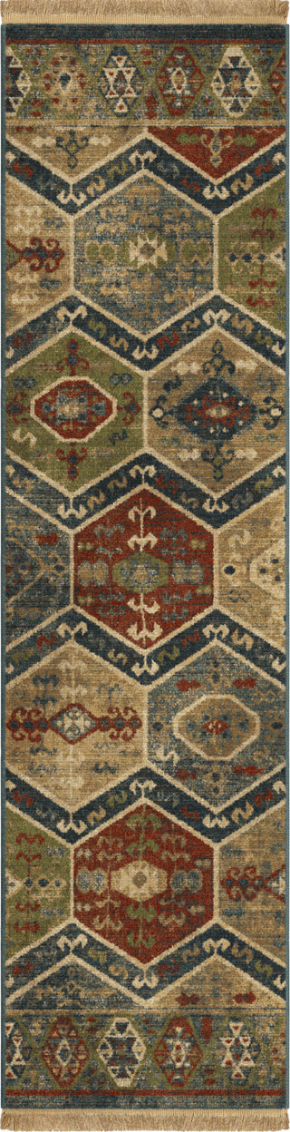 Orian Rugs Voyage Tribal Panel Teawash Area Rug Main Image