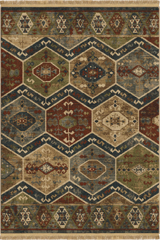 Orian Rugs Voyage Tribal Panel Teawash Area Rug main image