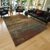Orian Rugs Voyage Cabana Sunset Dark Multi Area Rug 