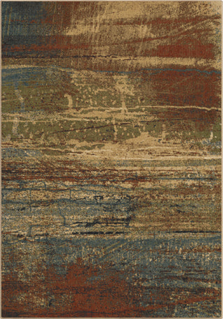 Orian Rugs Voyage Cabana Sunset Dark Multi Area Rug Main Image