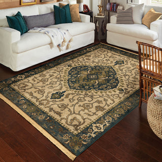Orian Rugs Voyage Matador Cream Area Rug Lifestyle Image Feature