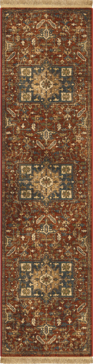 Orian Rugs Voyage Serapi Claret Area Rug Main Image