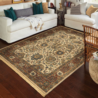 Orian Rugs Voyage Persian Varse Cream Area Rug  Feature