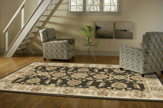 Momeni Veranda VR-02 Olive Green Area Rug Roomshot Feature