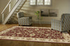 Momeni Veranda VR-03 Burgundy Area Rug Roomshot Feature