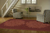 Momeni Veranda VR-09 Wine Area Rug Roomshot Feature