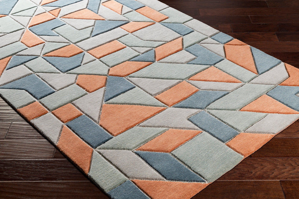 Surya Vernier VRN-1016 Area Rug Corner Shot Feature