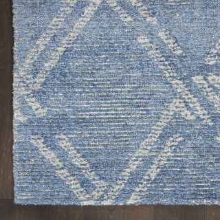 Nourison Venosa VSN01 Blue/Ivory Area Rug