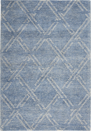 Nourison Venosa VSN01 Blue/Ivory Area Rug