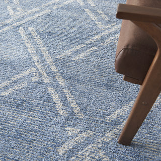 Nourison Venosa VSN01 Blue/Ivory Area Rug