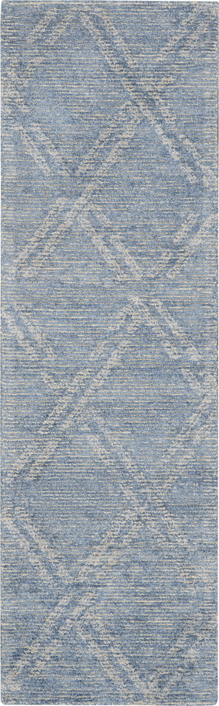 Nourison Venosa VSN01 Blue/Ivory Area Rug