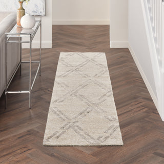 Nourison Venosa VSN01 Ivory/Grey Area Rug