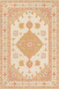 Surya Viva VVA-1000 Rose Mustard Cream Khaki Sky Blue Area Rug main image