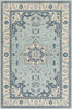 Surya Viva VVA-1002 Navy Sage Aqua Khaki Charcoal Silver Gray Area Rug main image