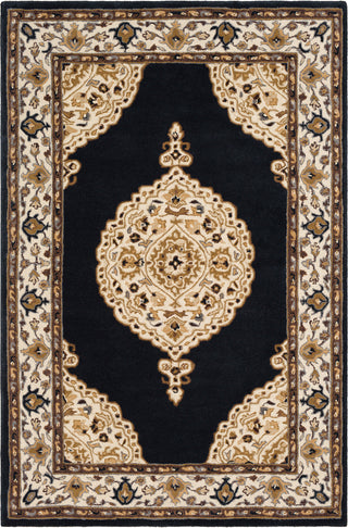 Surya Viva VVA-1006 Charcoal Cream Camel Dark Brown Khaki Area Rug main image