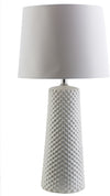 Surya Wesley WAS-147 White Lamp Table Lamp
