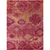 Surya Watercolor WAT-5006 Magenta Hand Knotted Area Rug 8' X 11'