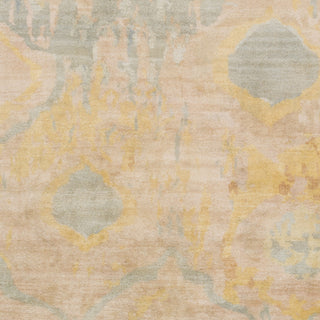 Surya Watercolor WAT-5007 Sea Foam Hand Knotted Area Rug Sample Swatch