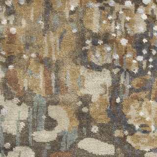 Surya Watercolor WAT-5008 Olive Hand Knotted Area Rug Sample Swatch