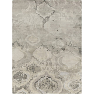 Surya Watercolor WAT-5009 Charcoal Hand Knotted Area Rug 8' X 11'