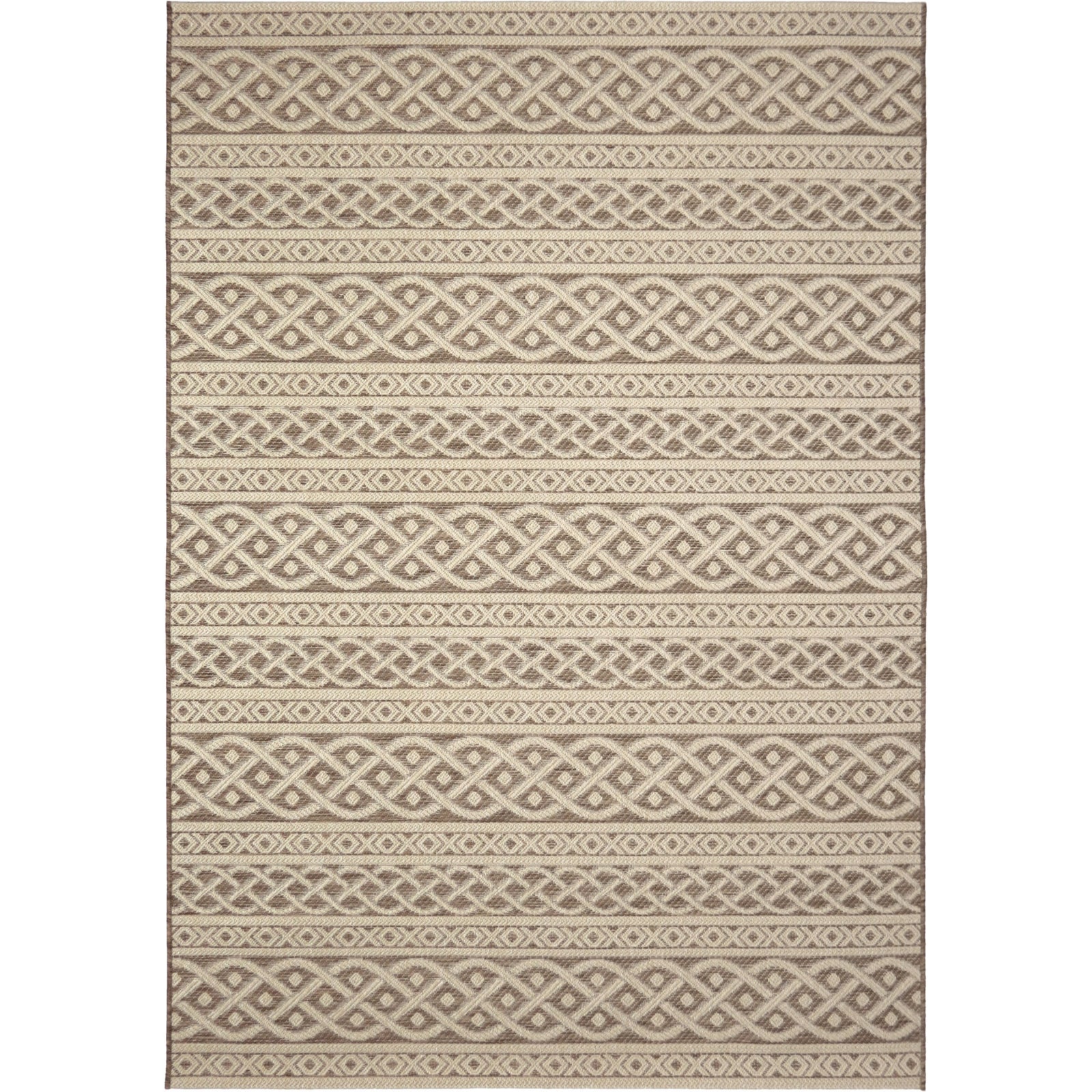 Orian Rugs Waterfront Tied Up Tan Area Rug main image