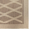 Orian Rugs Waterfront Crossing Lines Tan Area Rug Close Up