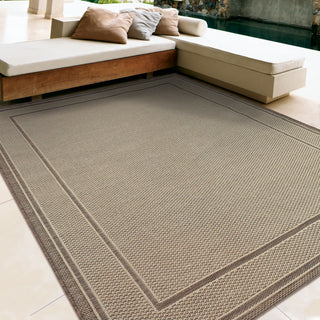 Orian Rugs Waterfront Off the Coast Tan Area Rug Room Scene Feature