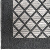 Orian Rugs Waterfront Across the Pier Charcoal Area Rug Close Up