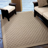 Orian Rugs Waterfront Across the Pier Tan Area Rug Room Scene Feature