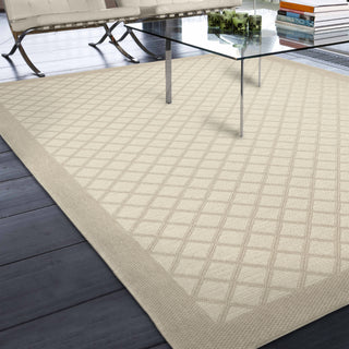 Orian Rugs Waterfront Across the Pier Ivory Area Rug Room Scene Feature
