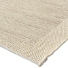 Orian Rugs Waterfront Scratched Lines Ivory Area Rug Corner Shot