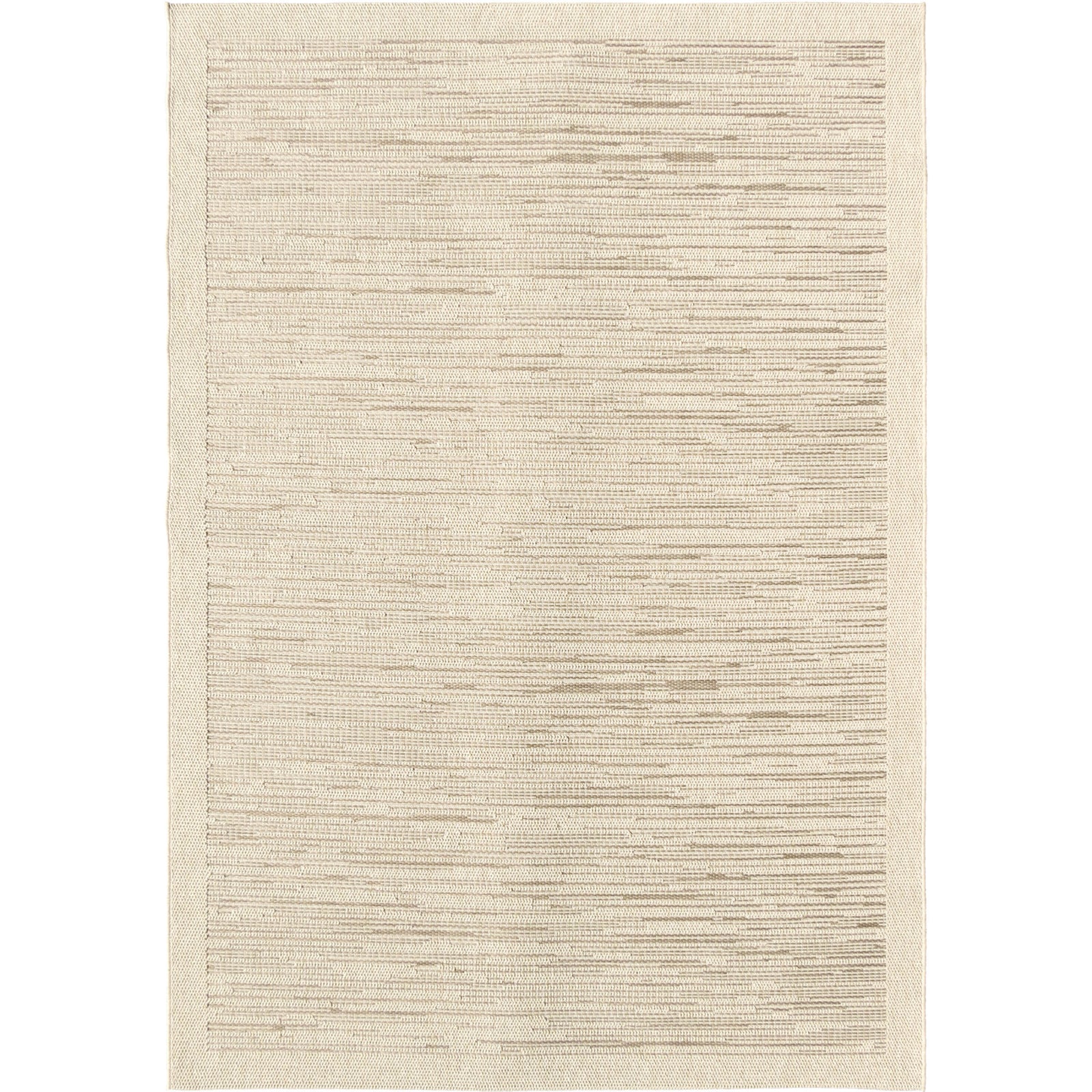Orian Rugs Waterfront Scratched Lines Ivory Area Rug main image