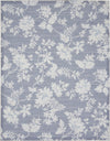 Nourison Washables Collection WAW02 Grey Area Rug by Waverly main image