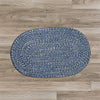 Colonial Mills West Bay WB51 Blue Tweed Area Rug main image
