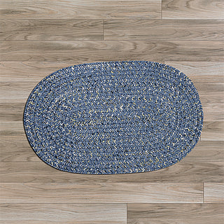 Colonial Mills West Bay WB51 Blue Tweed Area Rug main image