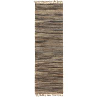 Surya Woodstock WDS-1005 Charcoal Area Rug 2'6'' x 8' Runner