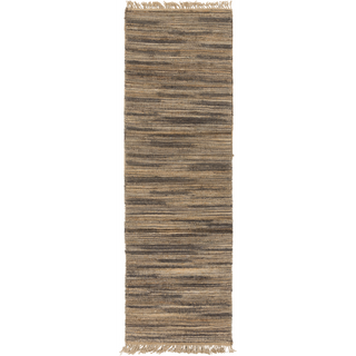 Surya Woodstock WDS-1008 Black Area Rug 2'6'' x 8' Runner