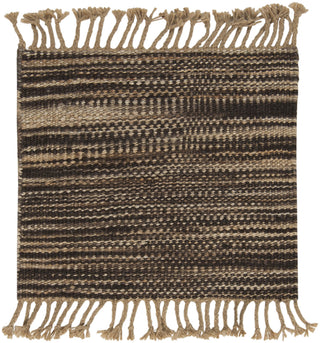 Surya Woodstock WDS-1008 Black Hand Woven Area Rug Sample Swatch