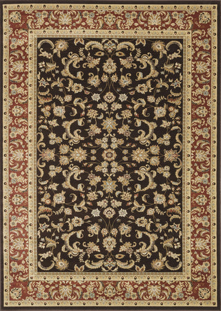 Loloi Welbourne WL-03 Coffee / Paprika Area Rug main image