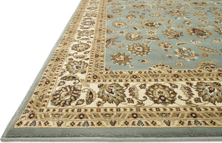 Loloi Welbourne WL-04 Blue / Ivory Area Rug Corner Shot