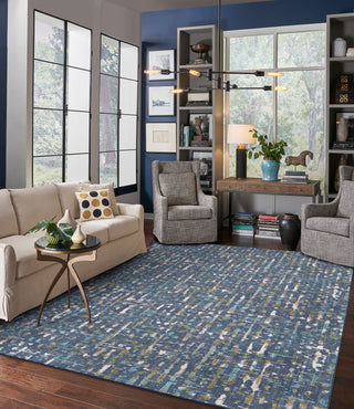 Karastan Expressions Wellspring Admiral Blue Area Rug by Scott Living Lifestyle Image