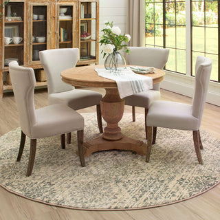 Karastan Euphoria Wexford Sand Stone Area Rug Lifestyle Image