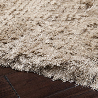 Surya Whisper WHI-1004 Beige Shag Weave Area Rug by Candice Olson 