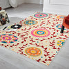 LR Resources Whimsical 81264 Cream / Red Area Rug Alternate Image