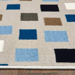 LR Resources Whimsical 81268 Light Blue Area Rug Alternate Image